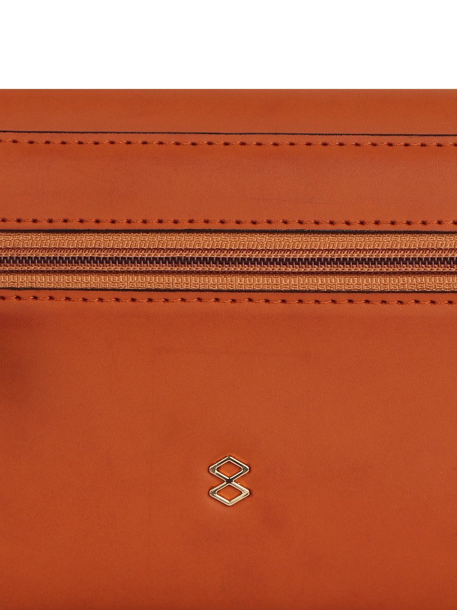 Horra Tan Envelope Clutch