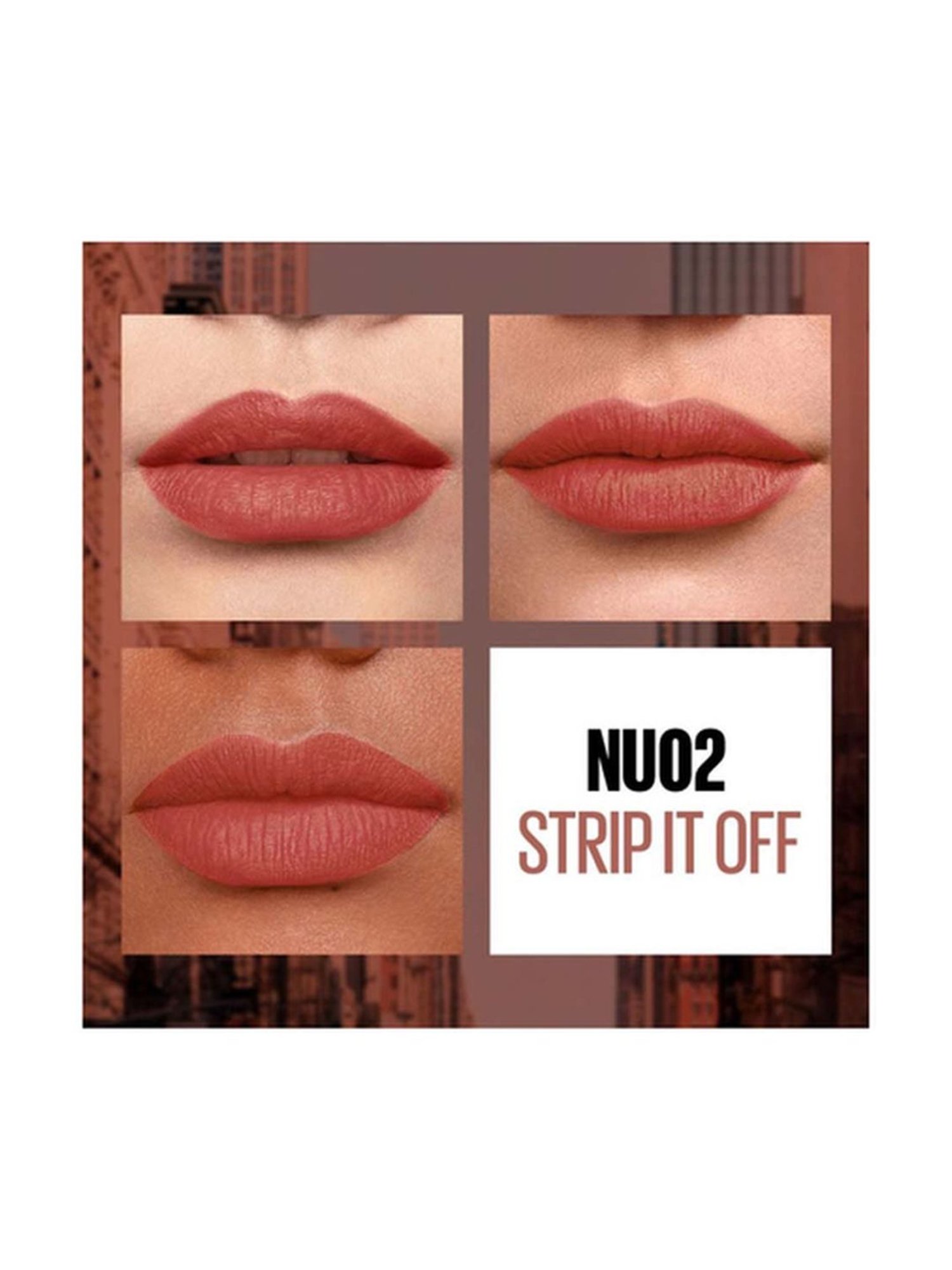 Maybelline New York Sensational Liquid Matte - Strip It Off,7ml