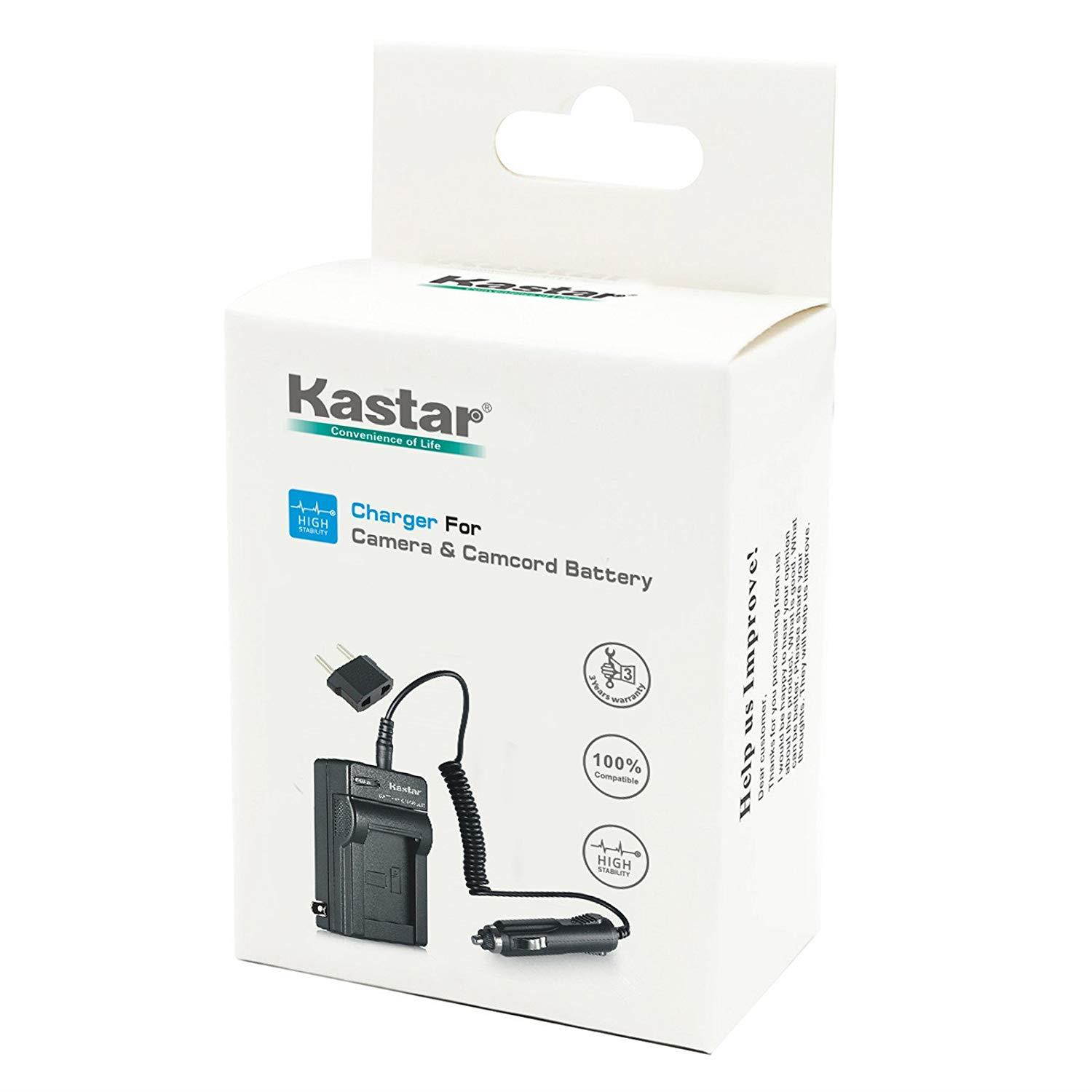 Kastar Travel Charger for Nikon EN-EL5 CP1 and Nikon Coolpix 3700 4200 5200 5900 7900 Coolpix P3 P4 Coolpix P80 P90 Coolpix P100 P500 P510 P520 P530 Coolpix P5000 P5100 Coolpix P6000 Coolpix S10