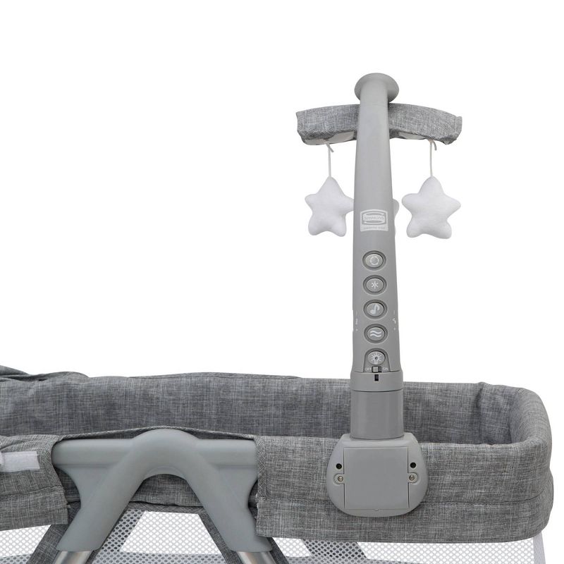Simmons Kids' City Sleeper Bassinet - Gray Tweed