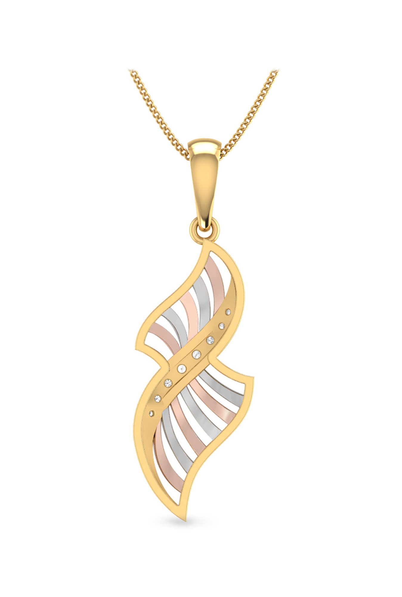 PC Jeweller Cullan 22 kt Gold Pendant without Chain