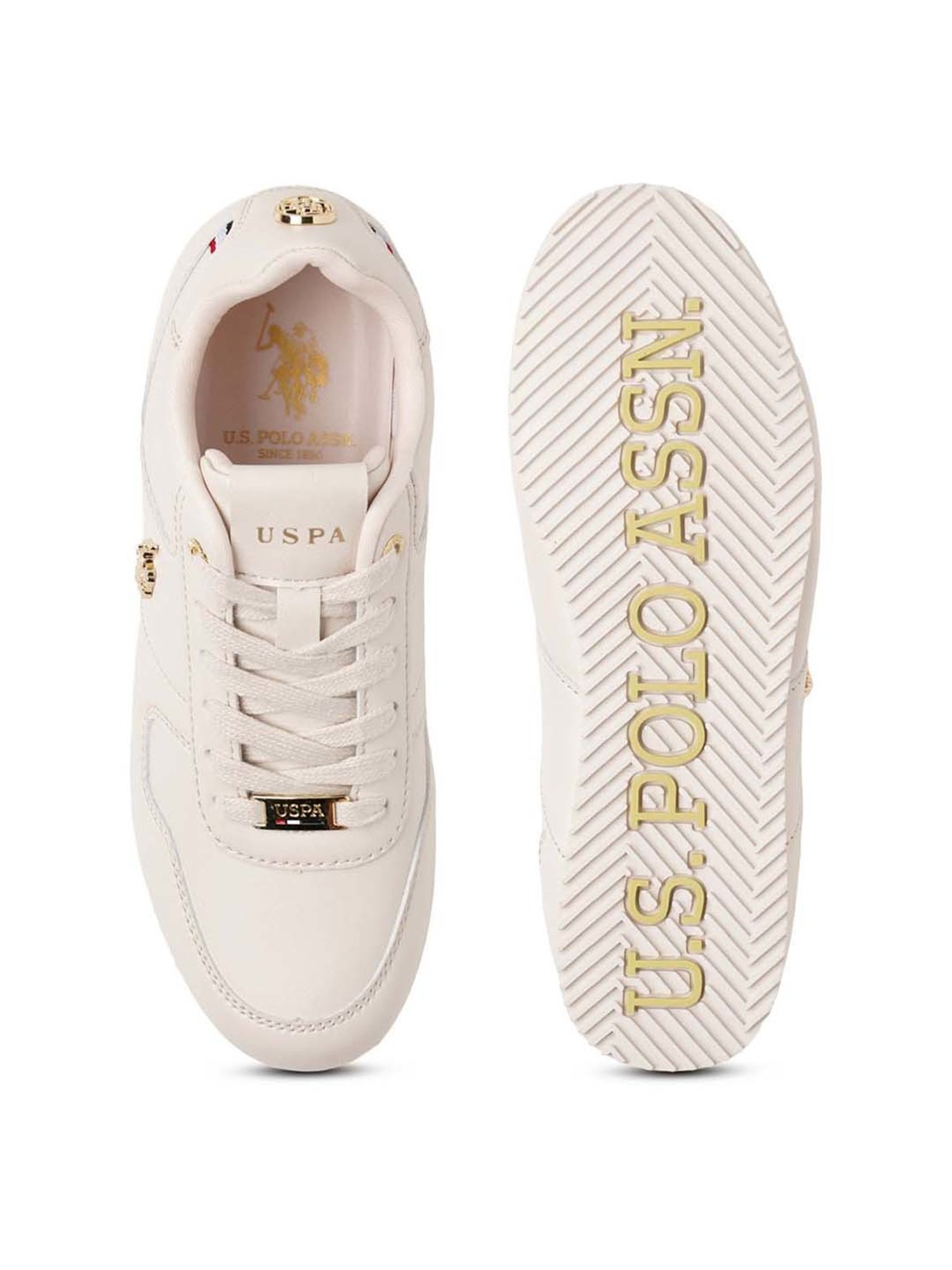 U.S. Polo Assn. Women's SORRENTO Nude Casual Sneakers