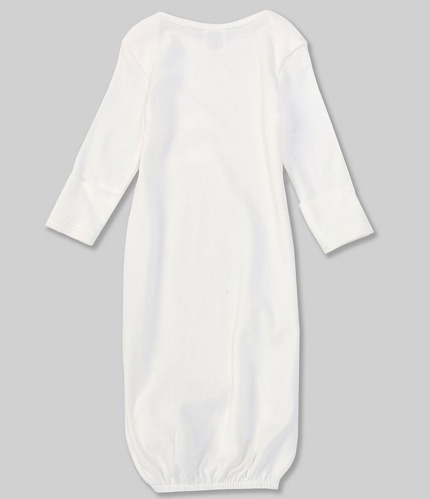 Starting Out Baby Girls Newborn-6 Months Floral Embroidered Gown