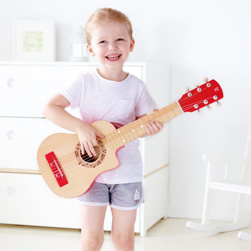 HAPE Red Flame Children's First Musical Guitar