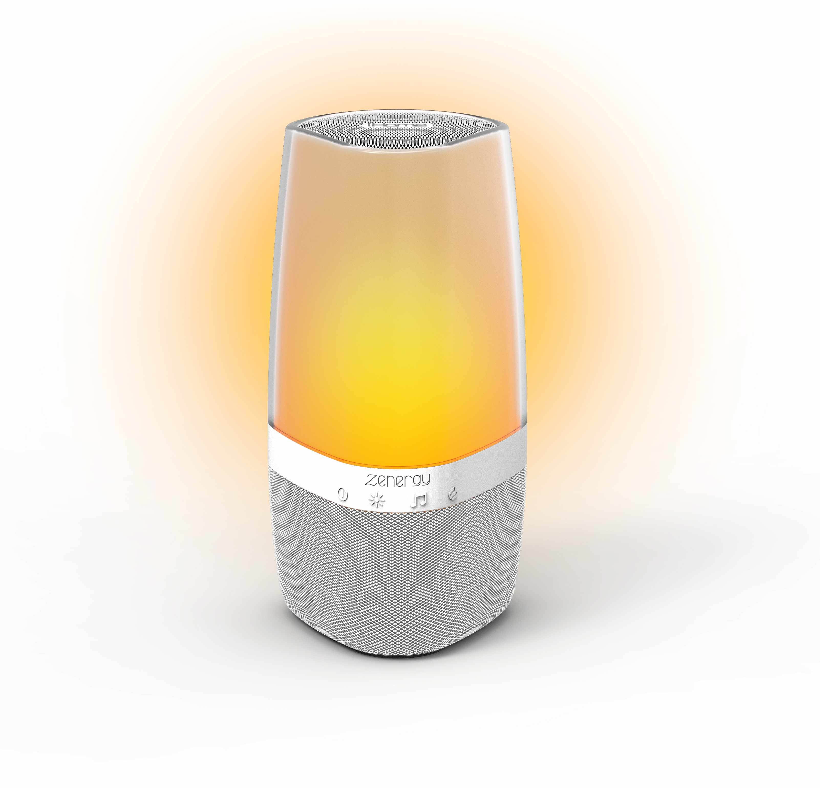 iHome Zenergy Aromatherapy Bluetooth Speaker Sound Machine Open Your Senses, Light Therapy, Sound Therapy, Color Changing, Relax to Zen Therapy Soothing Sounds & Aromatherapy Oils Sleep Easy!