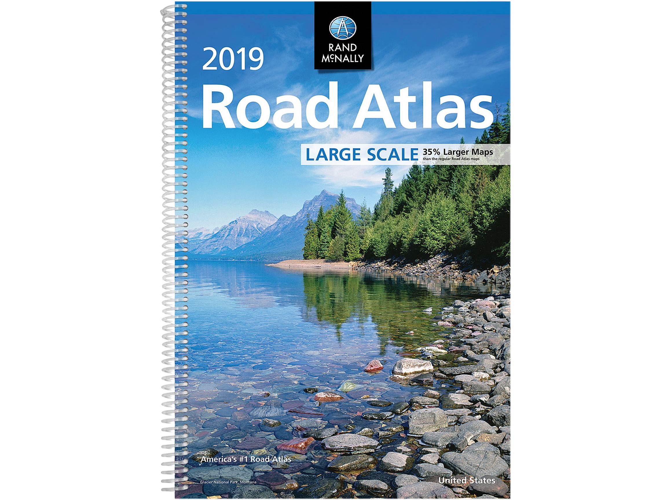 Rand McNally RM528019635 Road Atlases, 2019, Spiral, 264 Pages