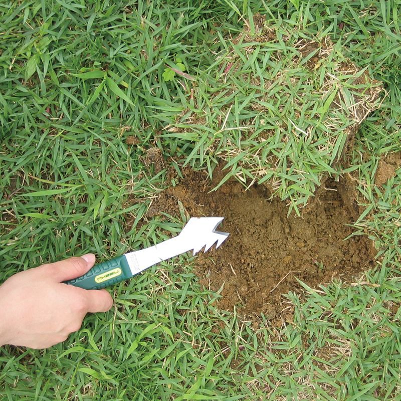 Nisaku Stainless Steel Multi Weeder, 4.25-Inch Blade