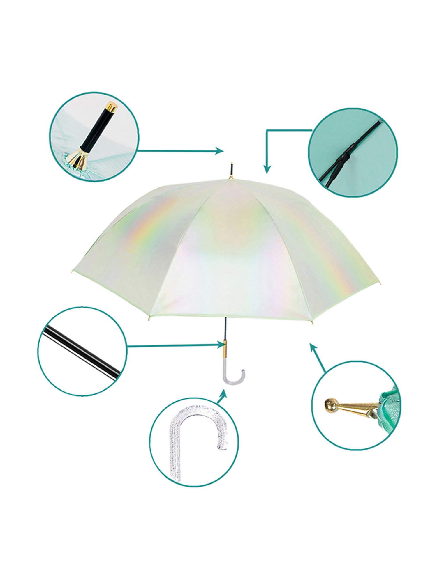Little Surprise Box LLP Multicolor Polyester Kids Umbrella
