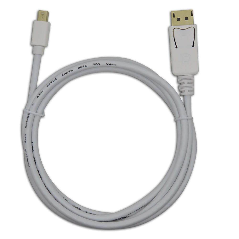 CableDeconn Mini DP to DP Cable,Gold Plated Thunderbolt Port to DisplayPort 6f