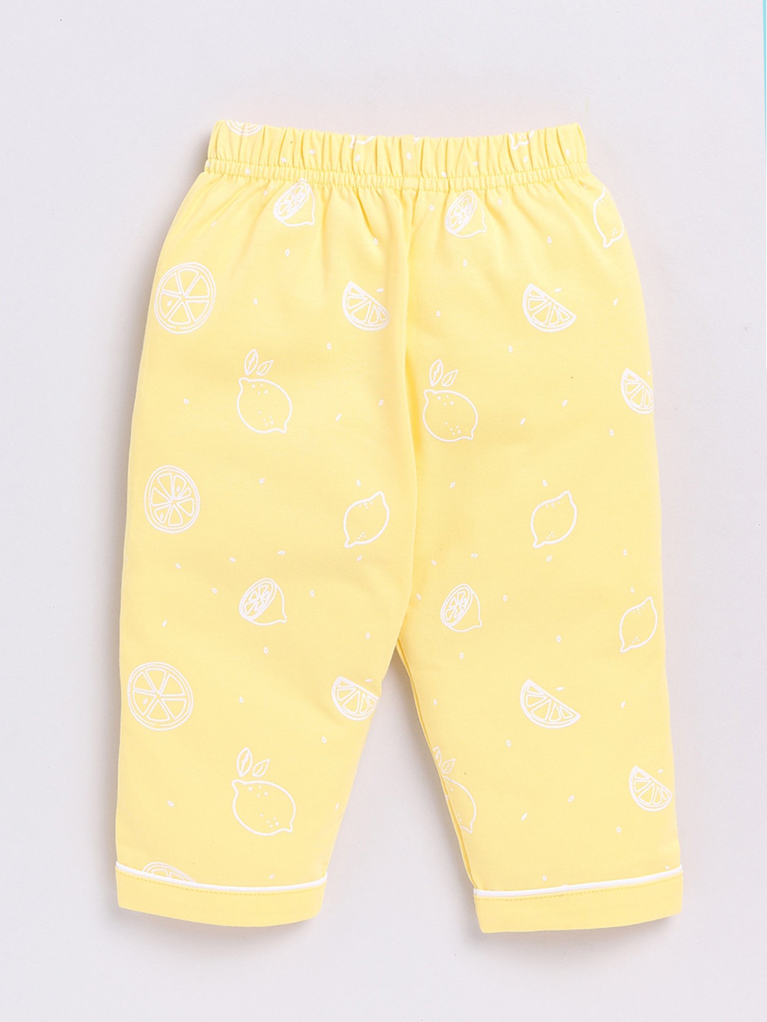 Clt.s Boys Yellow Printed Shirt with Pants