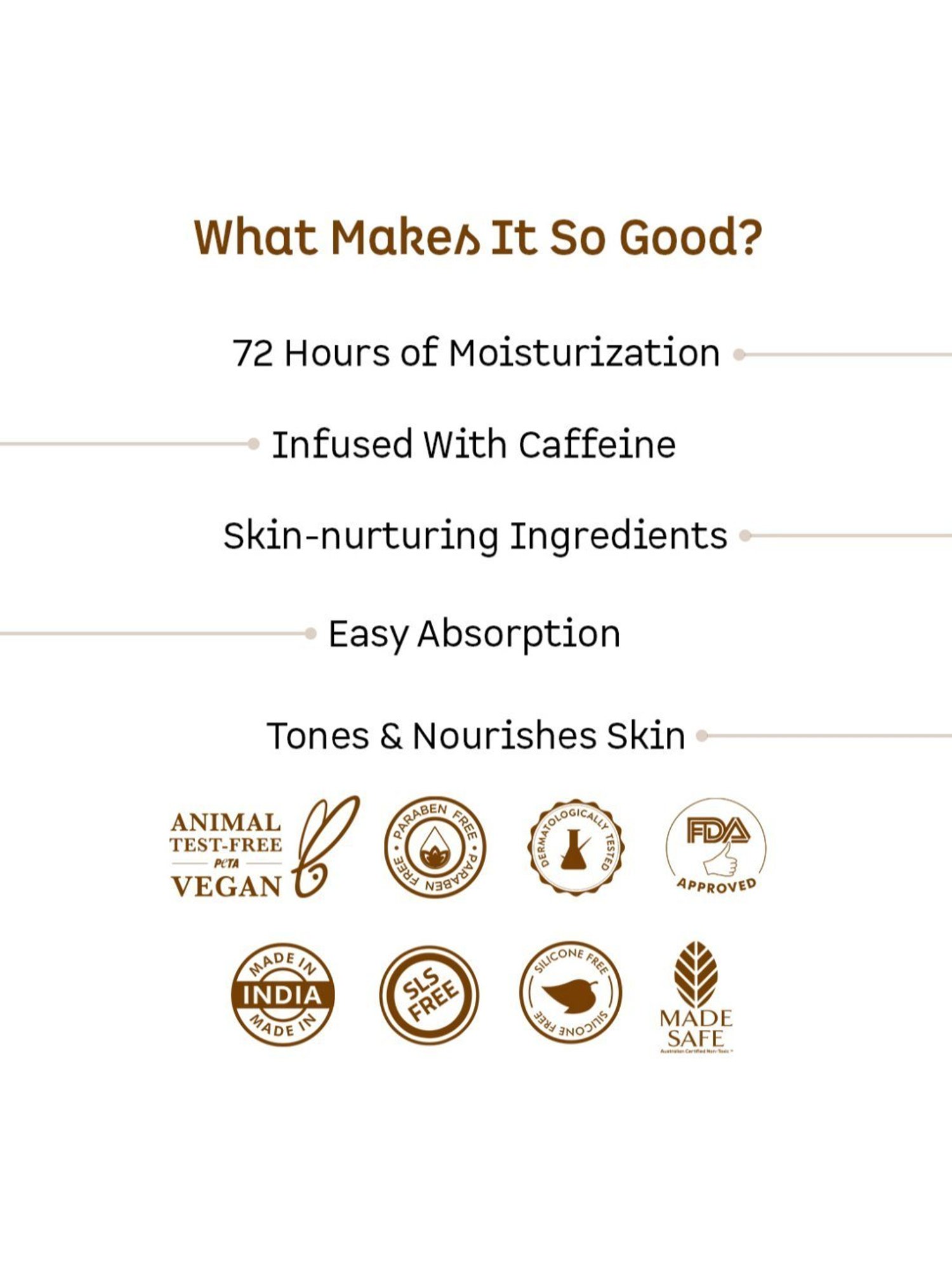 mCaffeine Choco Body Butter 72Hrs Moisturization - 100 gm