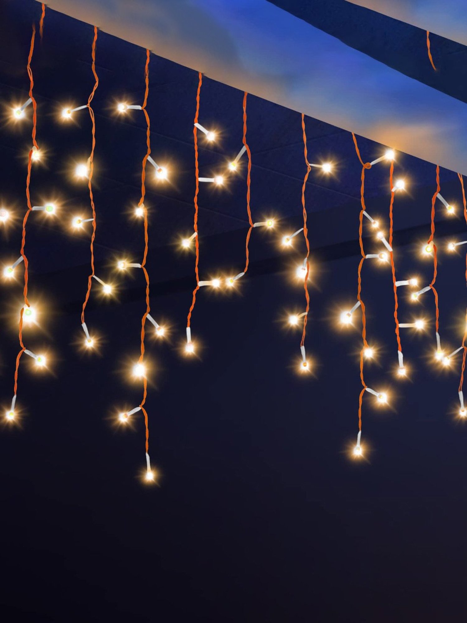 Ecolink StarGlow 9 Mtr LED String Light for Decoration 3-watt (Amber)