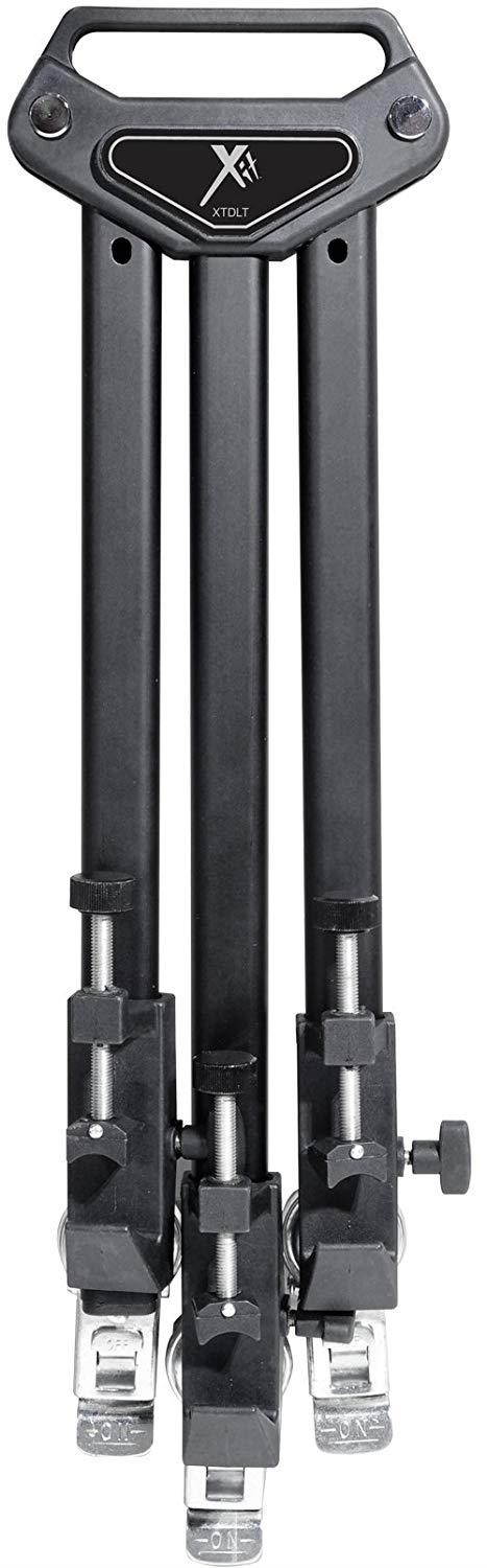 Xit XTDLT Elite Series Professional Universal Tripod Dolly with One Step Easy Lock and Locking Wheels (Black)