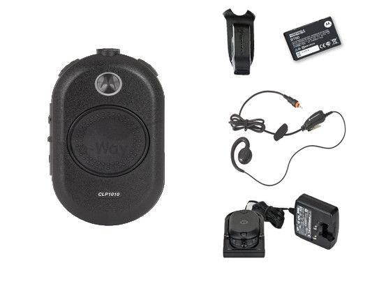 Motorola CLP1010 (4 Pack) Two Way Radio - Walkie Talkie