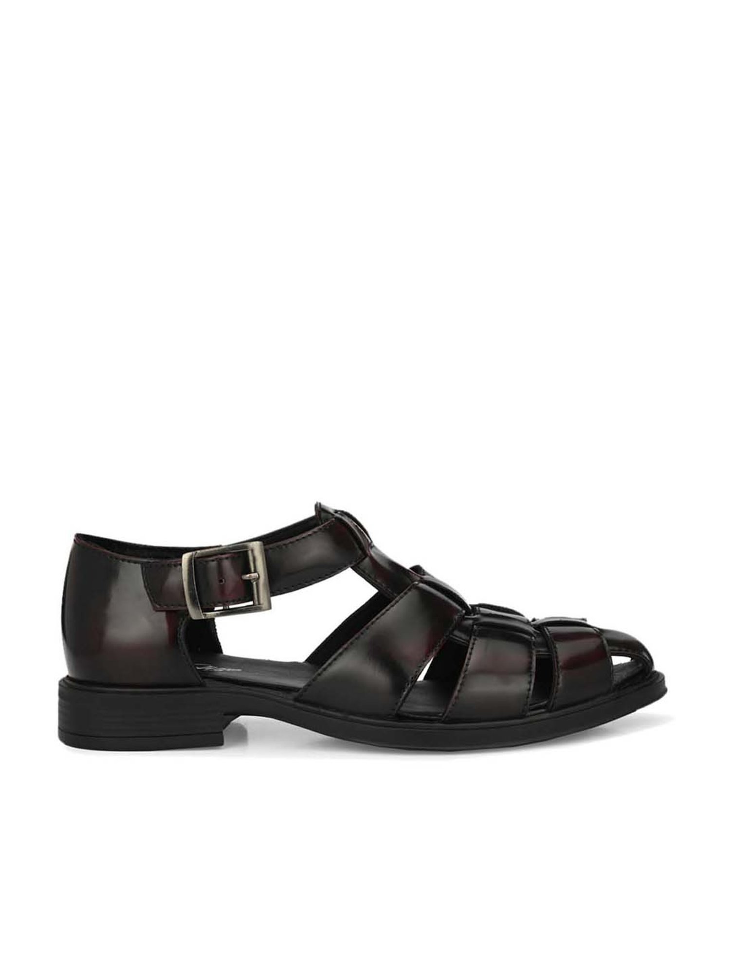 Delize Men's Bordo Fisherman Sandals