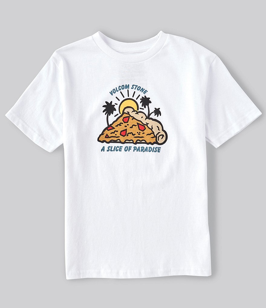 Volcom Big Boys 8-20 Short-Sleeve Cheesy Street Tee