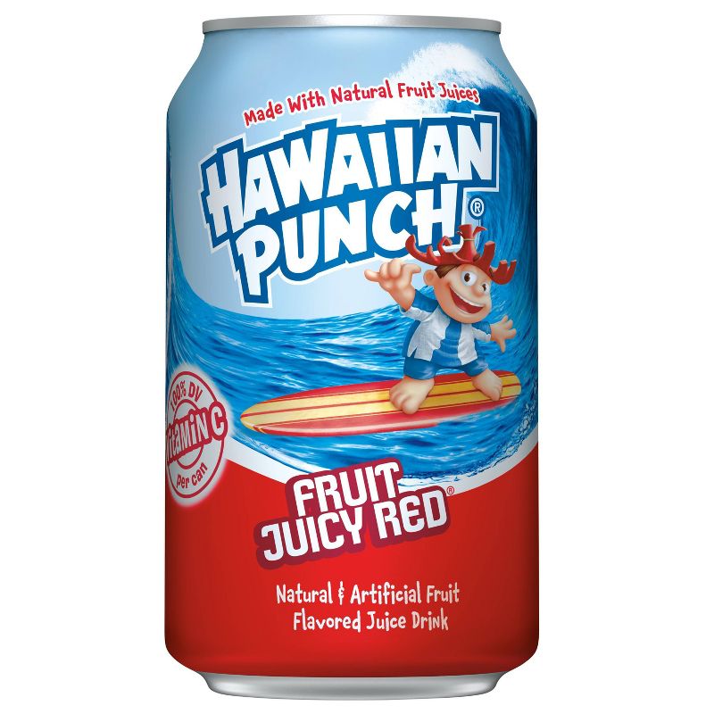 Hawaiian Punch Fruit Juicy Red - 12pk/12 fl oz Cans