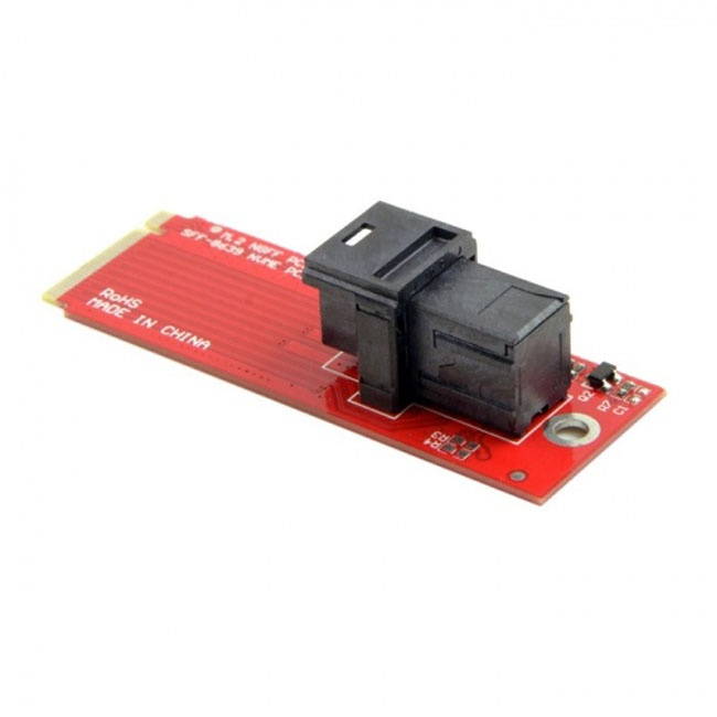 Jimier U.2 U2 Kit SFF-8639 NVME PCIe SSD Adapter for Mainboard SSD M.2 SFF-8643 Mini SAS HD SF-094