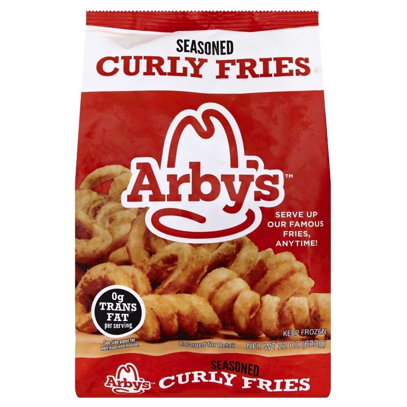 Arby's Seasoned Frozen Curly Fries - 22oz