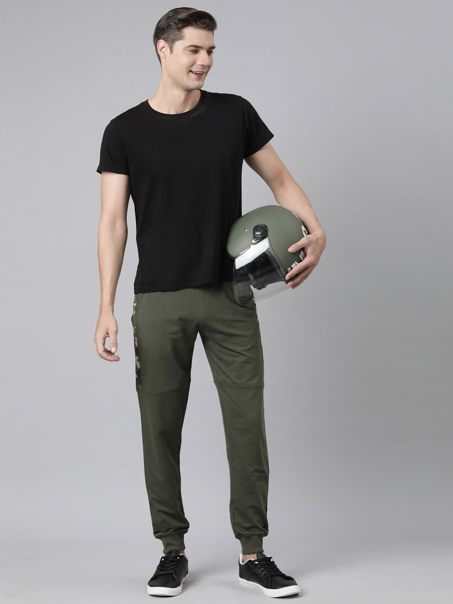 Dixcy Scott Originals Green Regular Fit Joggers