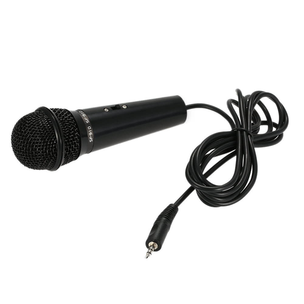 SF-910 Professional 3.5mm Condenser Microphone  Sound Studio Podcast w/ Stand For Skype Desktop PC Notebook