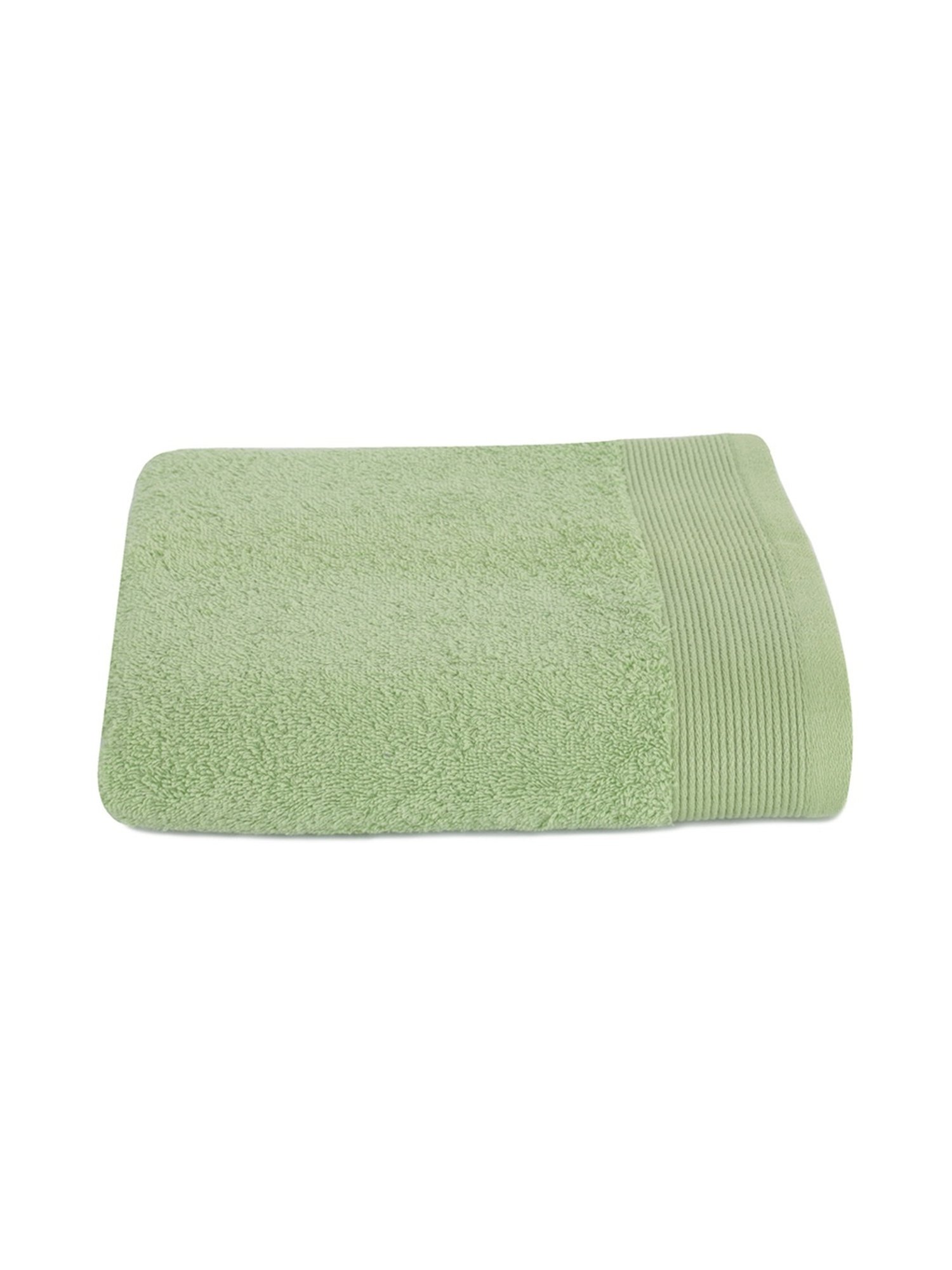 Maspar Green Cotton 550 GSM Bath Towel - Set of 1