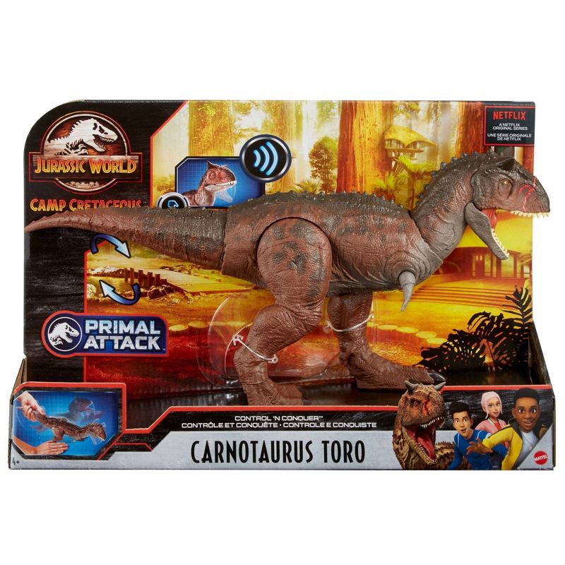 Jurassic World: Camp Cretaceous  Control 'N Conquer Carnotaurus Toro