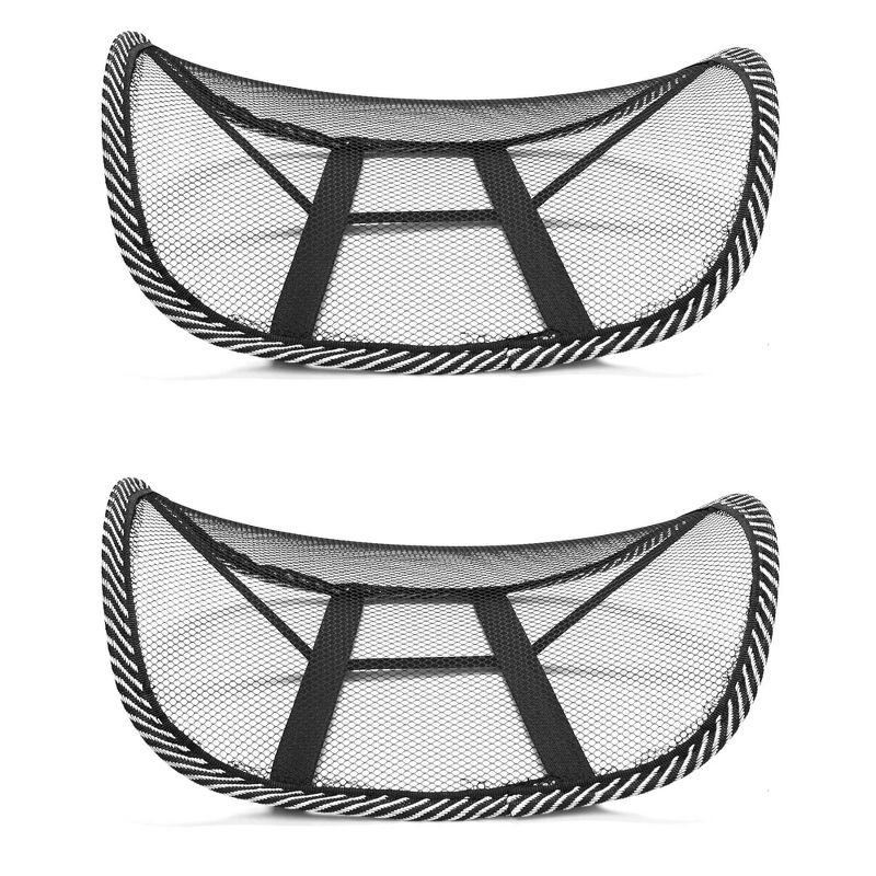 Mind Reader Mesh Lumbar Support Adjustable