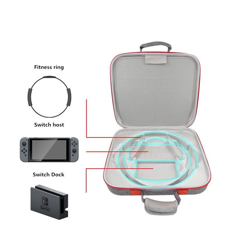 Carrying Case for Nintendo Switch Lightweight for Charger EVA Shell Storage Box for Game Controller Systerm High Quality