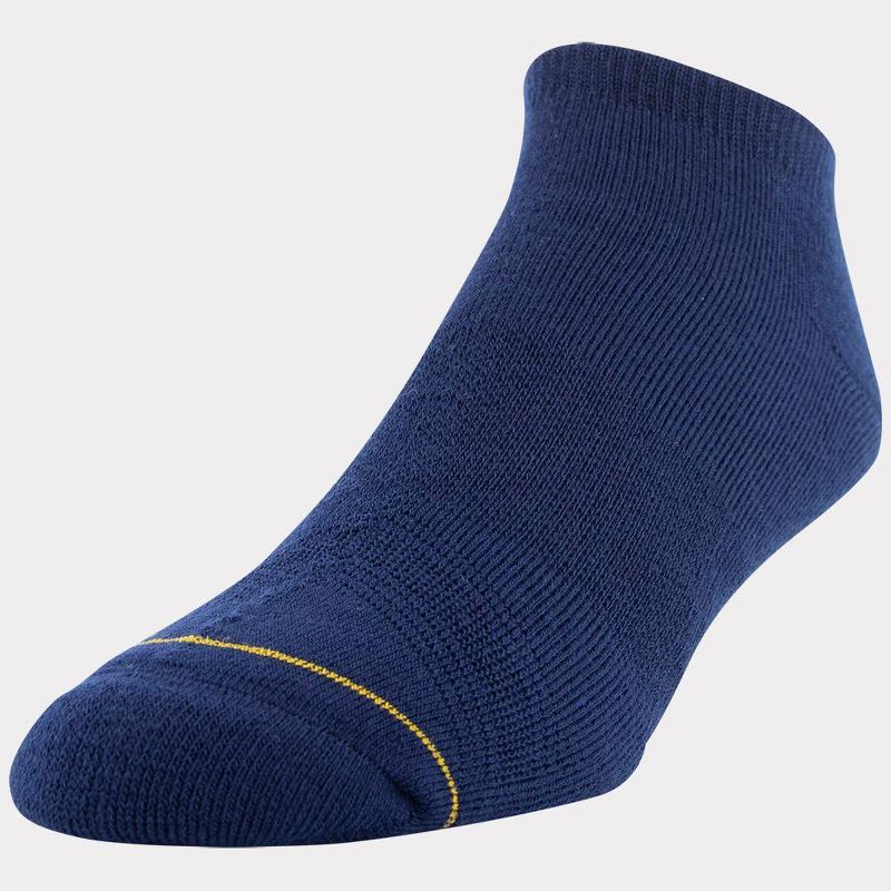 Signature Gold by GOLDTOE Men's 3pk Casual GT Striped No Show Socks - 6-12.5