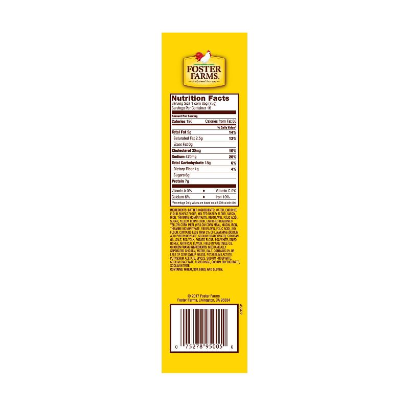 Foster Farms Chicken Corn Dogs - 16ct