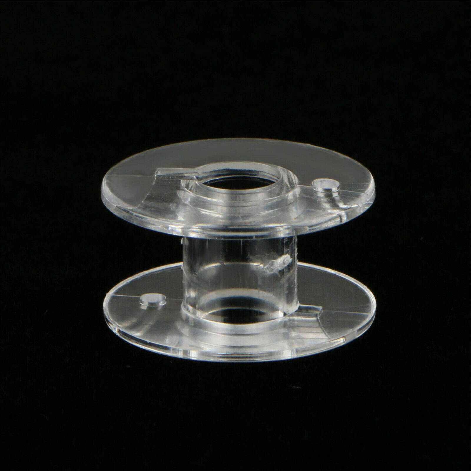 25Pcs Empty Bobbins Sewing Machine Spools with Box for Brother Janome Singer