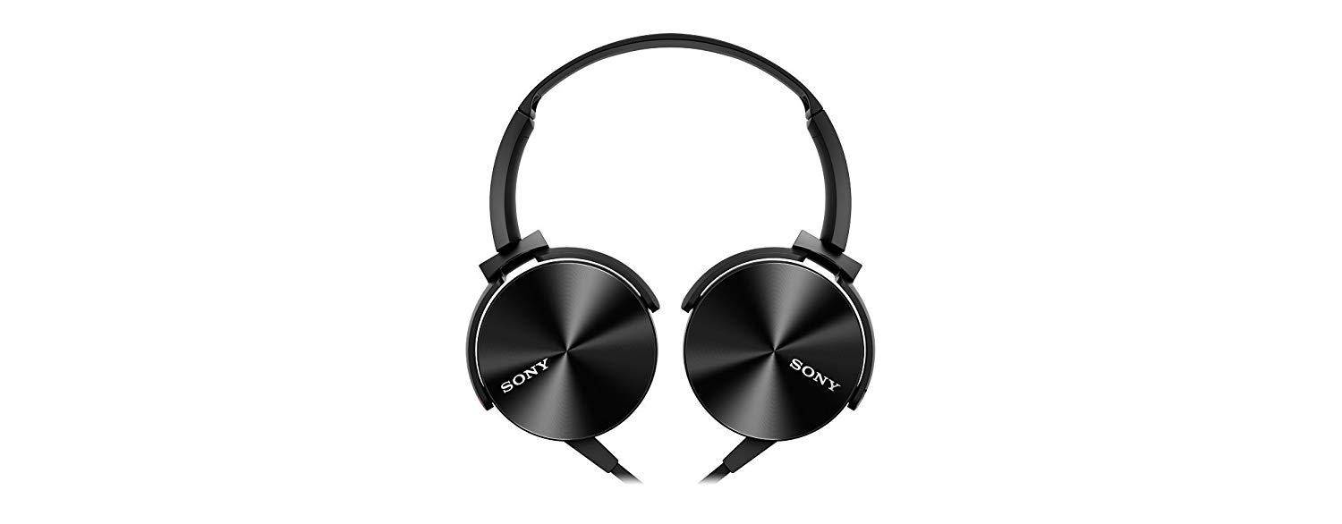 Sony MDR-XB450AP Extra Bass Headphone - Black (International Version U.S. Warranty May not Apply)