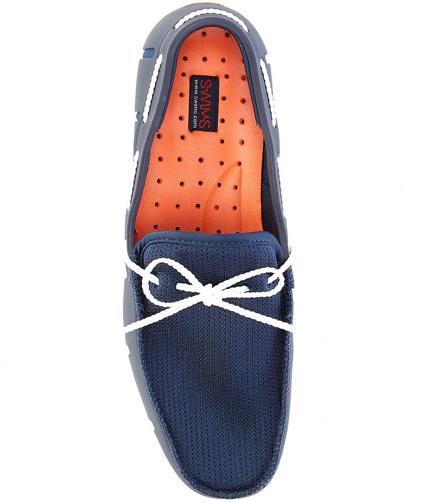 SWIMS Men's Braided Lace Washable Loafers