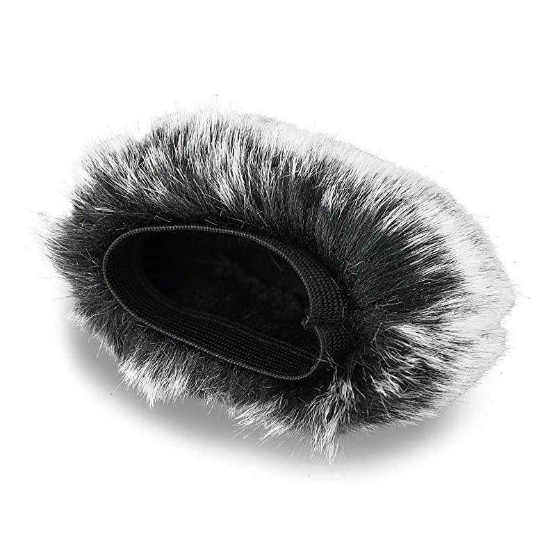 DR40X Furry Windscreen Fits DR-40X DR40X Mic Recorders, DR40 Outdoor Mic Dead Cat Fur Windshield by
