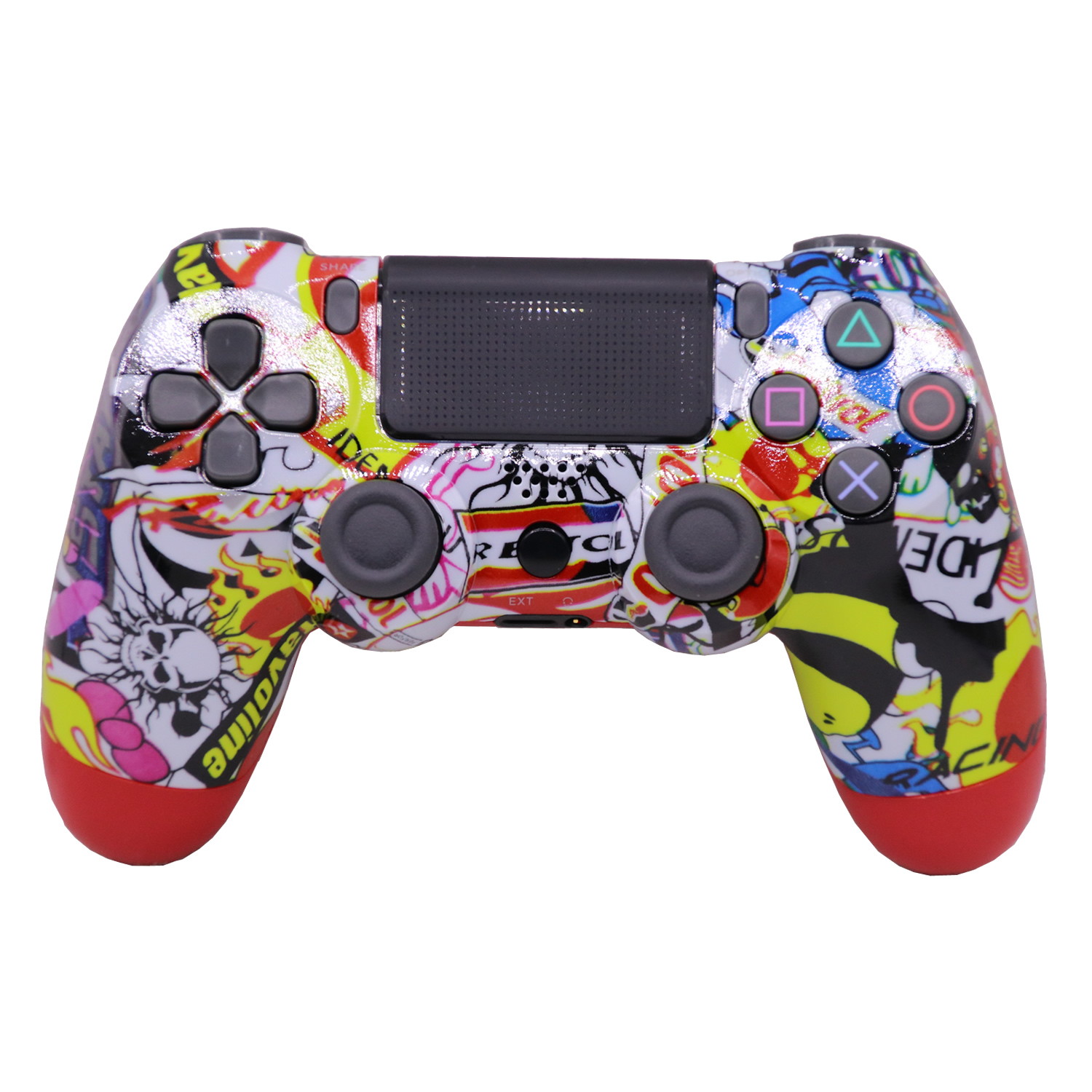 Bluetooth Wireless Controller for PS4 Vibration Joystick Gamepad For PS4 Game ES