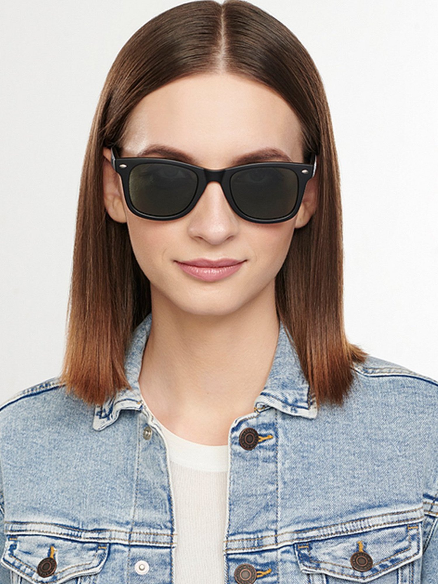 Vincent Chase by Lenskart 200424 Green Polarized Wayfarer