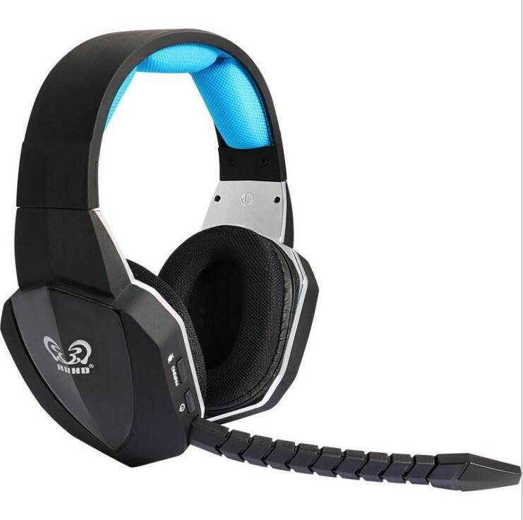 HUHD 2.4Ghz Optical Wireless Gaming Headset for XBox 360, PS3/4, PC,Xbox One,Professional Stereo Video Game Headphones wireless Upgraded 7.1 Surround Sound
