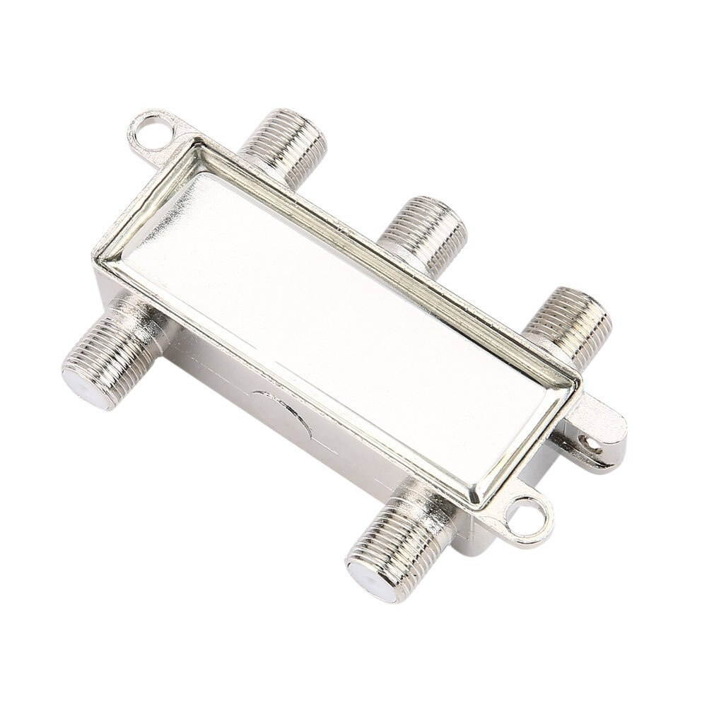 4 Way 4 Channel Satellite/Antenna/Cable TV Splitter Distributor 5-2400MHz F Type SP-04 Booster Splitter Home Tv Equipments