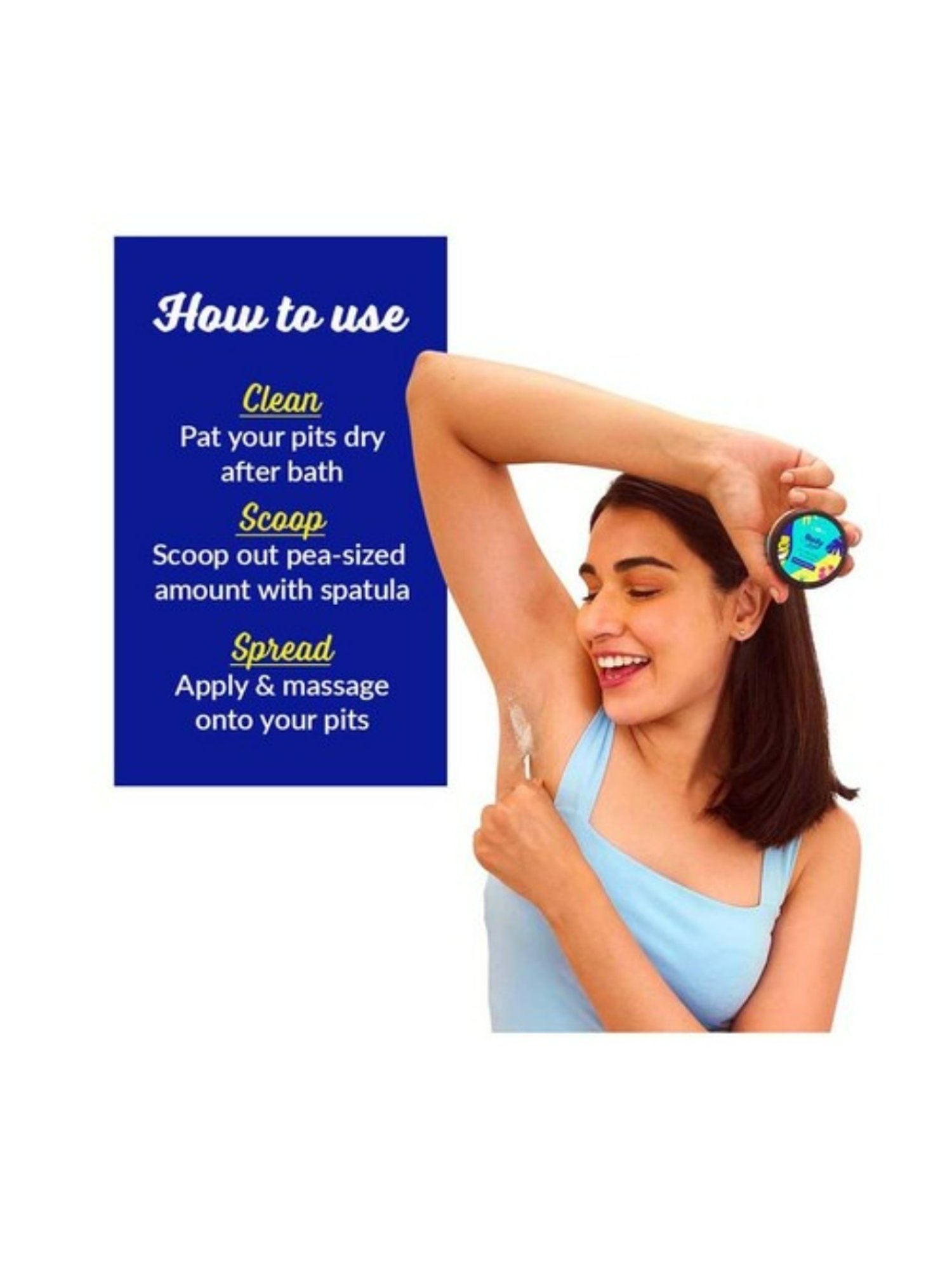 Plum Body Lovin Hawaiian Rumba De-odorizing Pit Cream - 50 gm