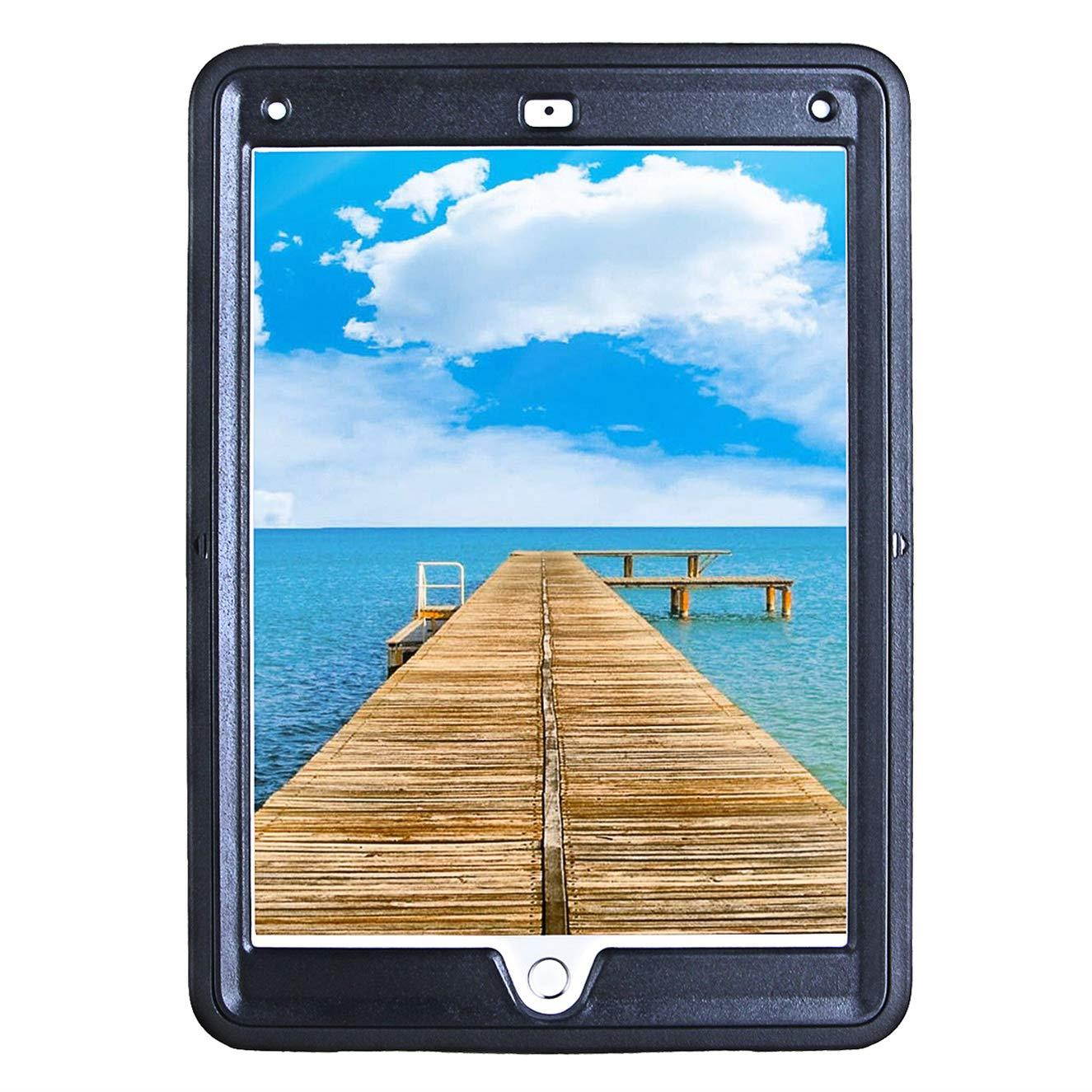 Cellular360 Shockproof Case with 360 Degree Swivel Stand and Handle for iPad Mini 1 iPad Mini 2 iPad Mini 3 (Black)