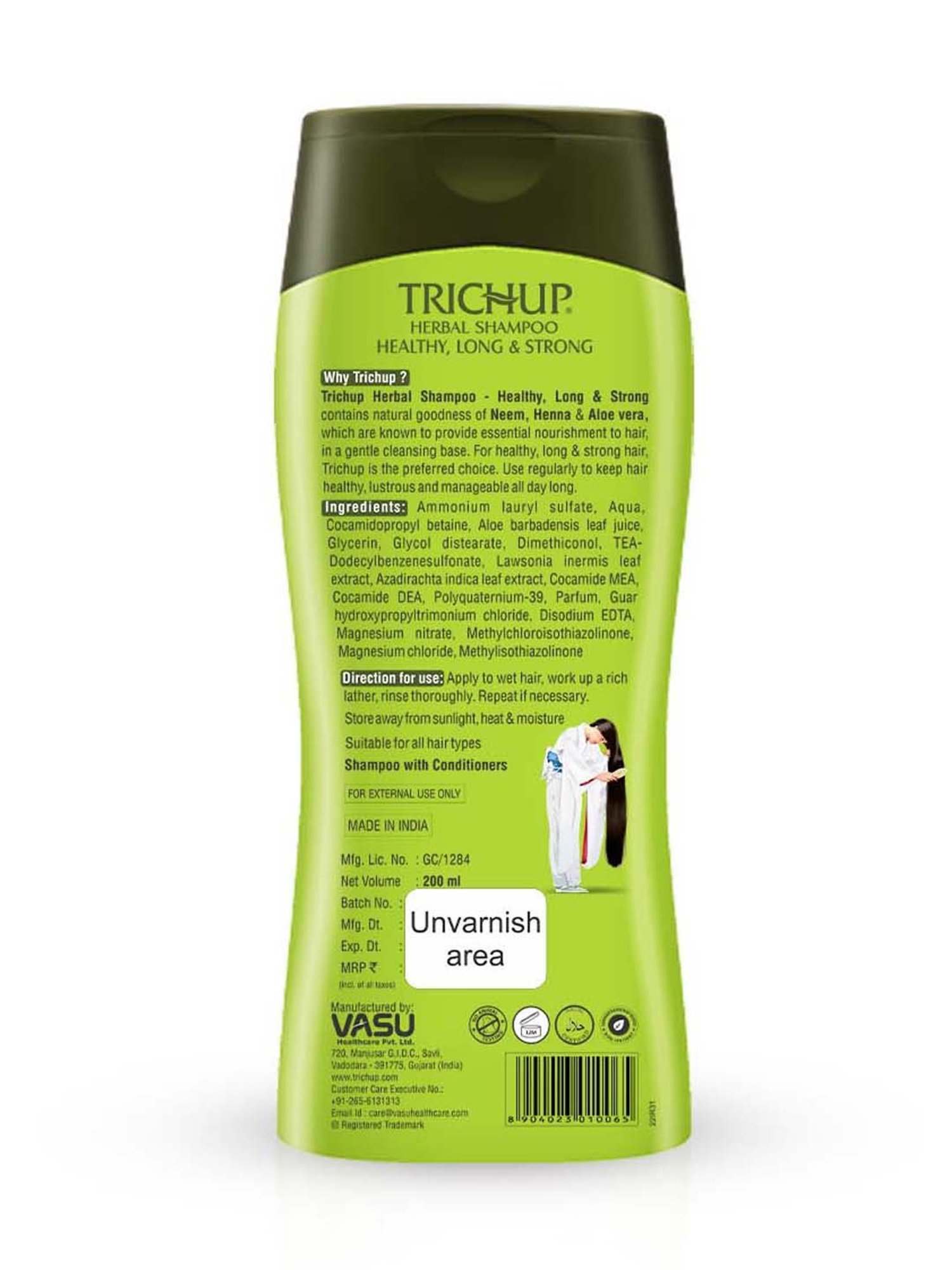 Trichup Healthy Long and Strong Shampoo - 200 ml