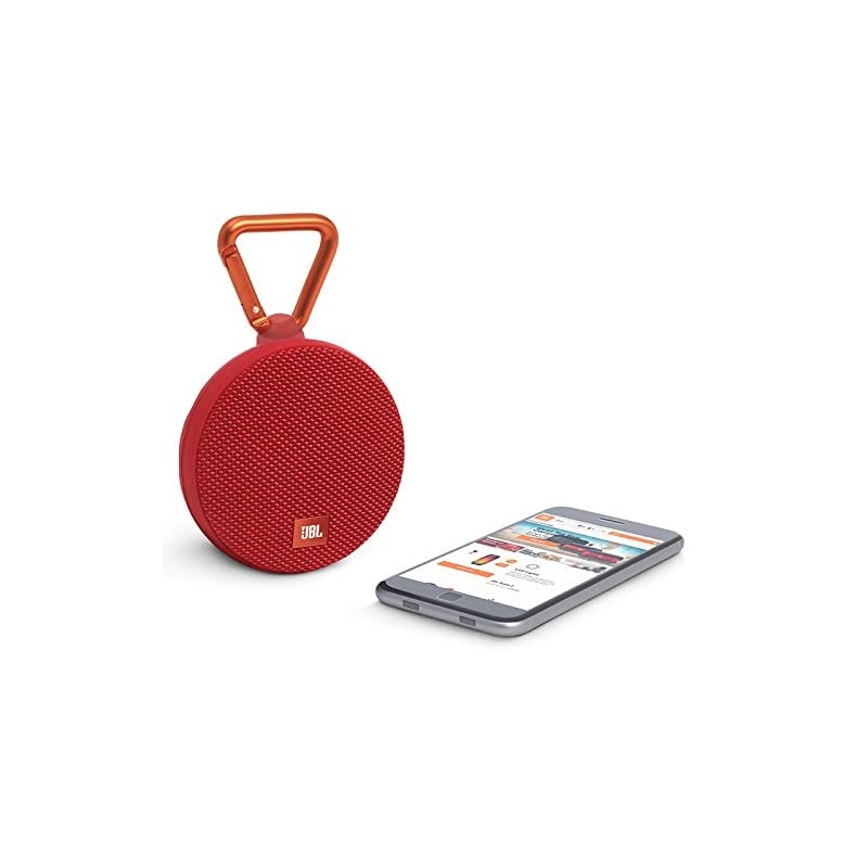Clip 2 Waterproof Portable Bluetooth Speaker Red