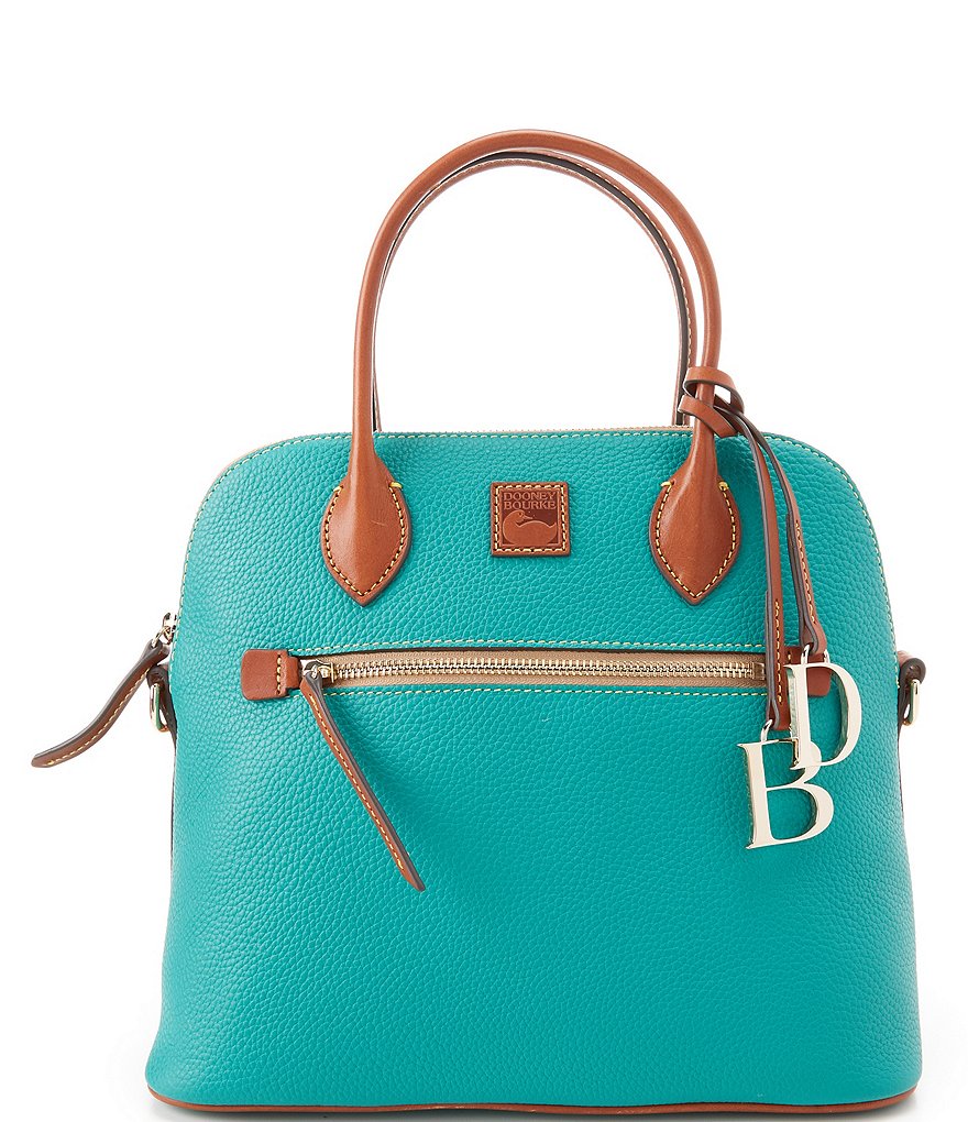 Dooney & Bourke Pebble Collection Large Domed Satchel Bag