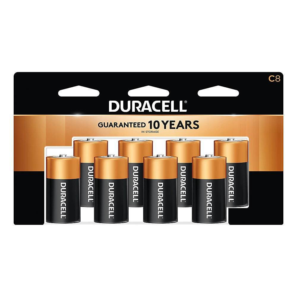 Duracell 8 Pack C Alkaline Battery MN14R8DWZ17