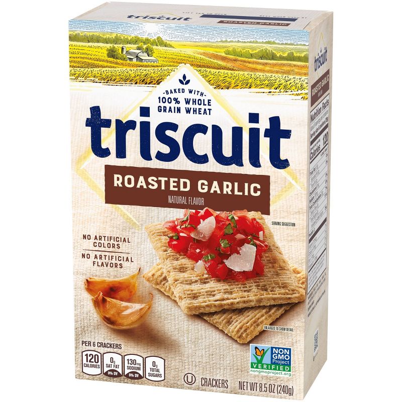 Triscuit Roasted Garlic Crackers - 8.5oz