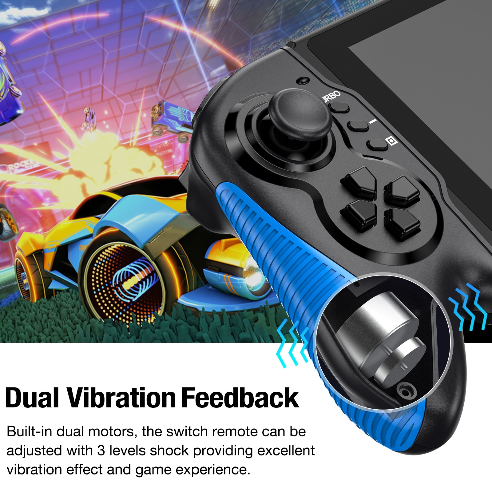 Wireless Controller for Nintendo Switch, BEBONCOOL Pro Controller for Nintendo Switch with Comfortable & Ergonomic Grip, Supports Motion Control and Double Motor Vibration