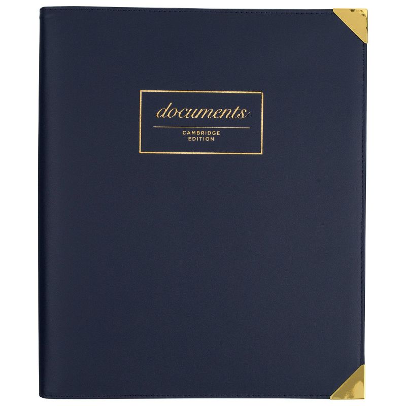 1" Fashion Flex Ring Binder Navy - Cambridge