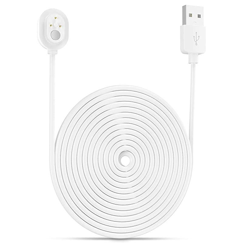 Power Adapter and 30ft/9m Cable for Arlo Ultra Ultra 2/Arlo Pro 3 Pro 4,Weatherproof Outdoor or Indoor Magnetic Cable Continuously Charging for Your Arlo Camera (1 Pack, 30ft)