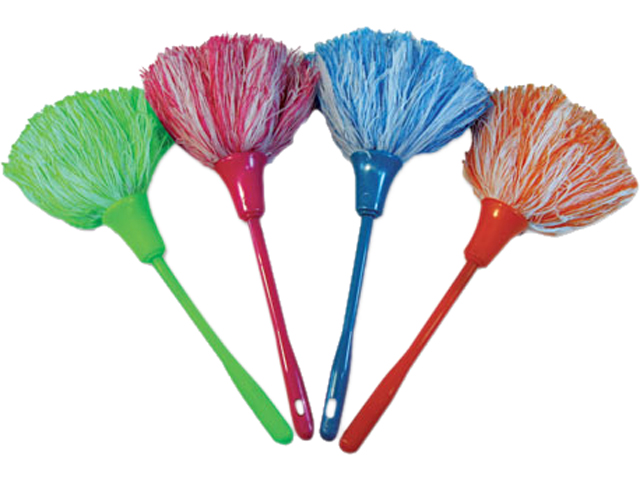 UNISAN MINIDUSTER MicroFeather Mini Duster, Microfiber Feathers, 11", Assorted Colors